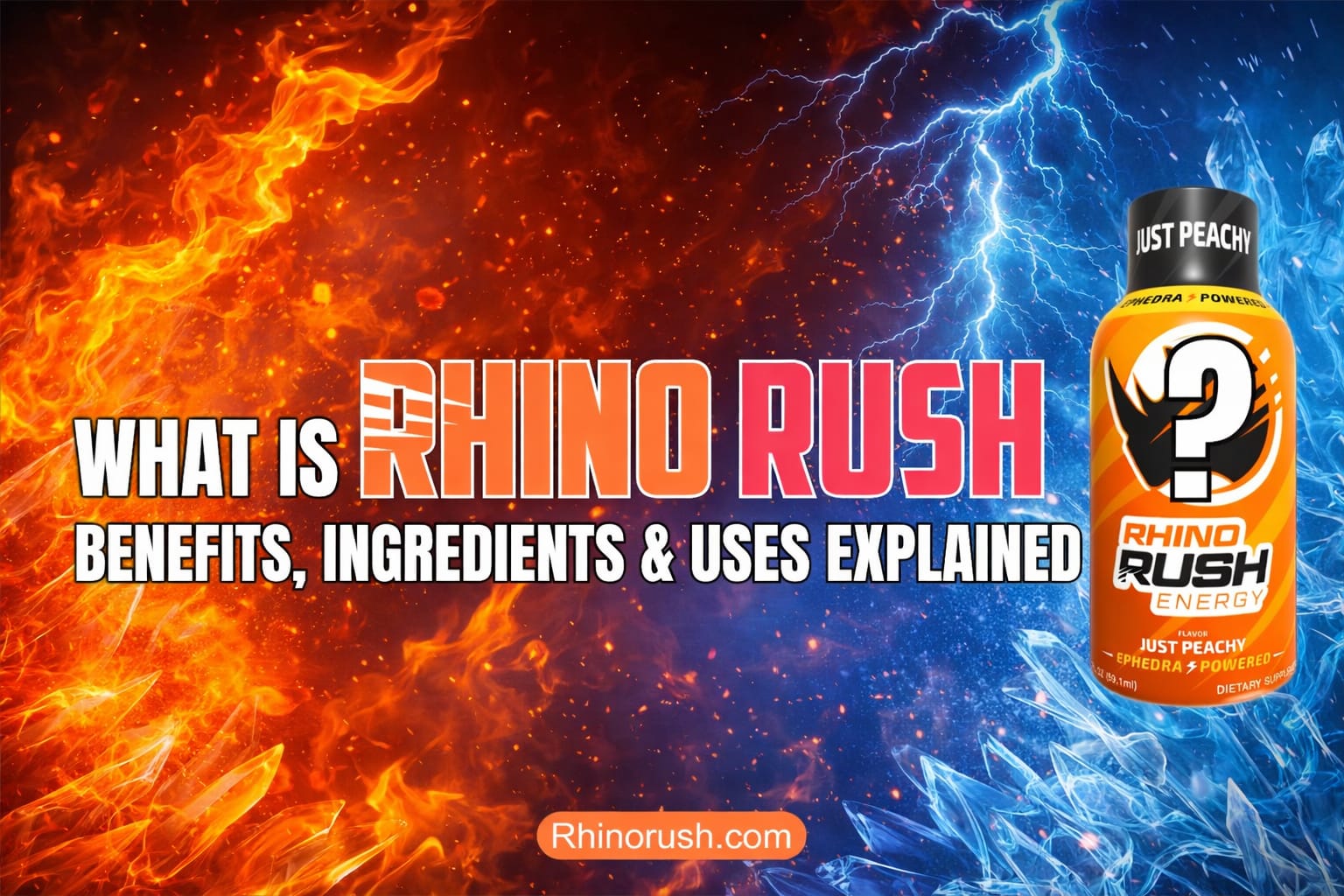 What Is Rhino Rush? Benefits, Ingredients & Uses Explained