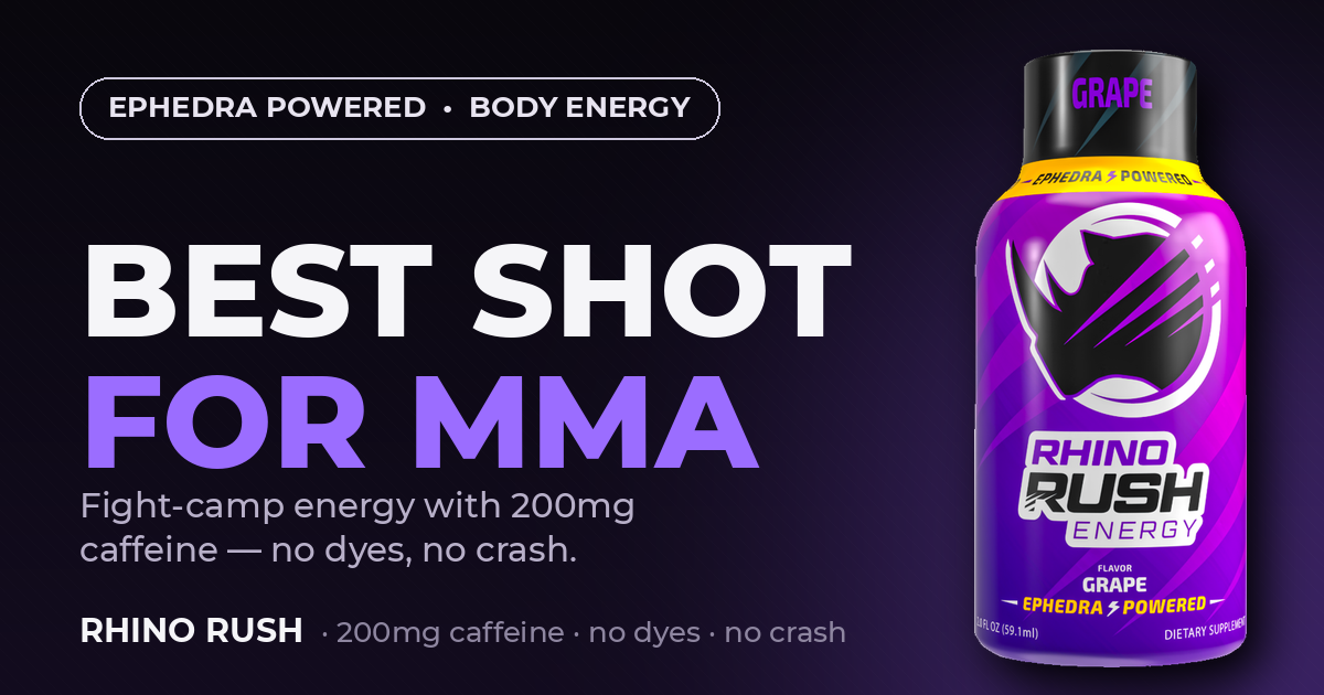 best energy shot for mma