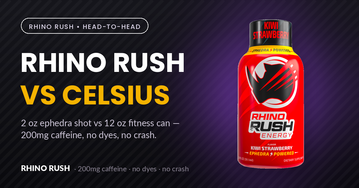 rhino rush vs celsius