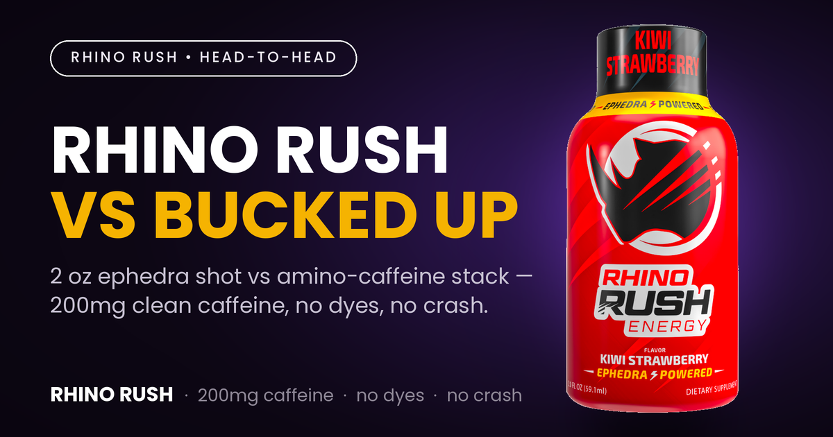 rhino rush vs bucked up