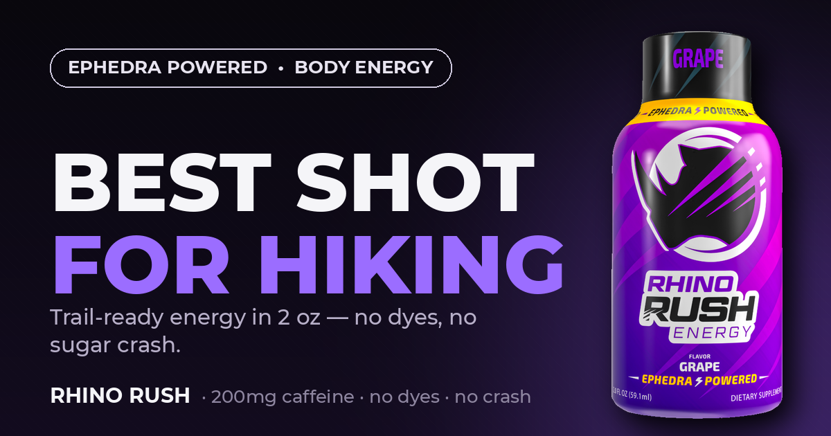 best energy shot for hiking