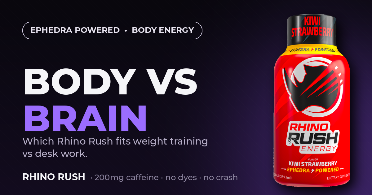 energy shot for weight training