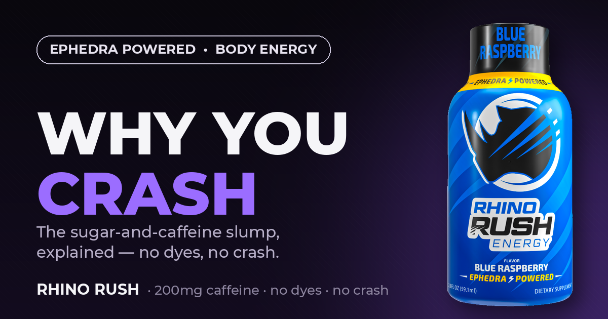energy drink crash