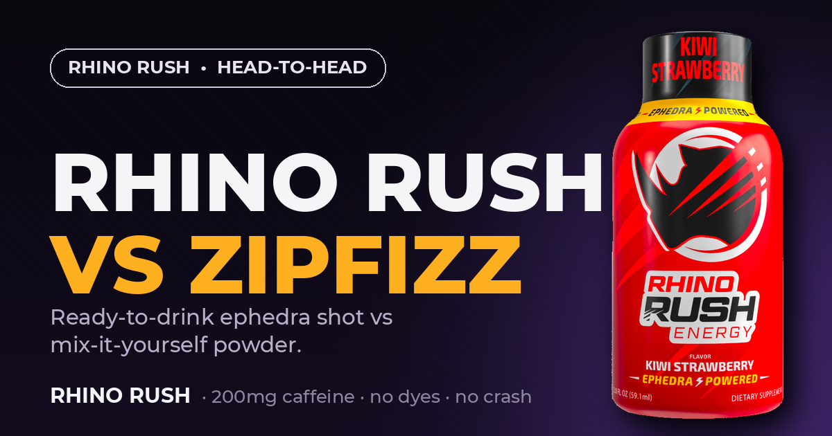 rhino rush vs zipfizz