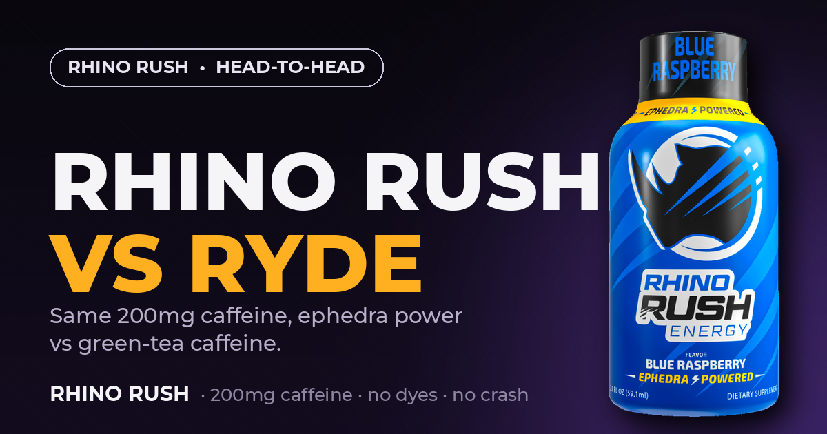 rhino rush vs ryde