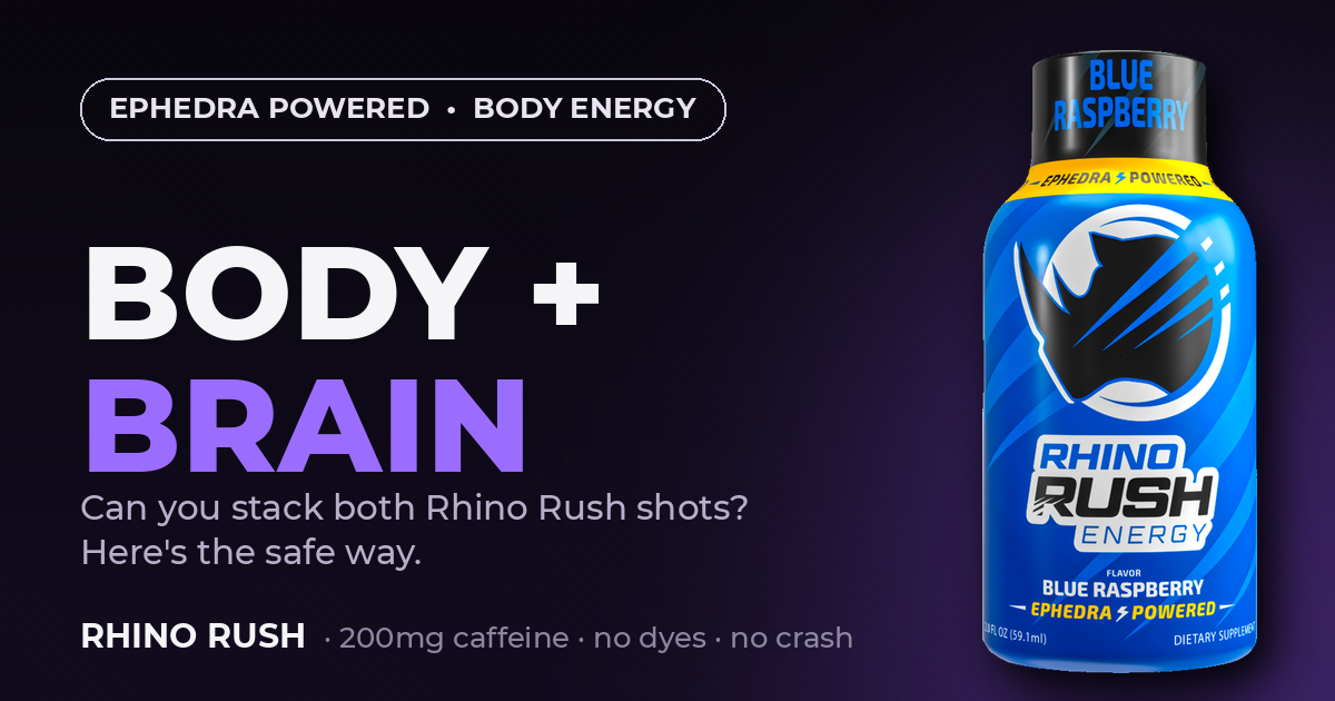 stacking energy shots